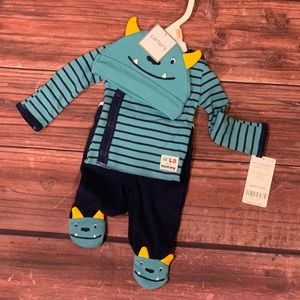 Carters Preemie Wild about Mommy Outfit NWT